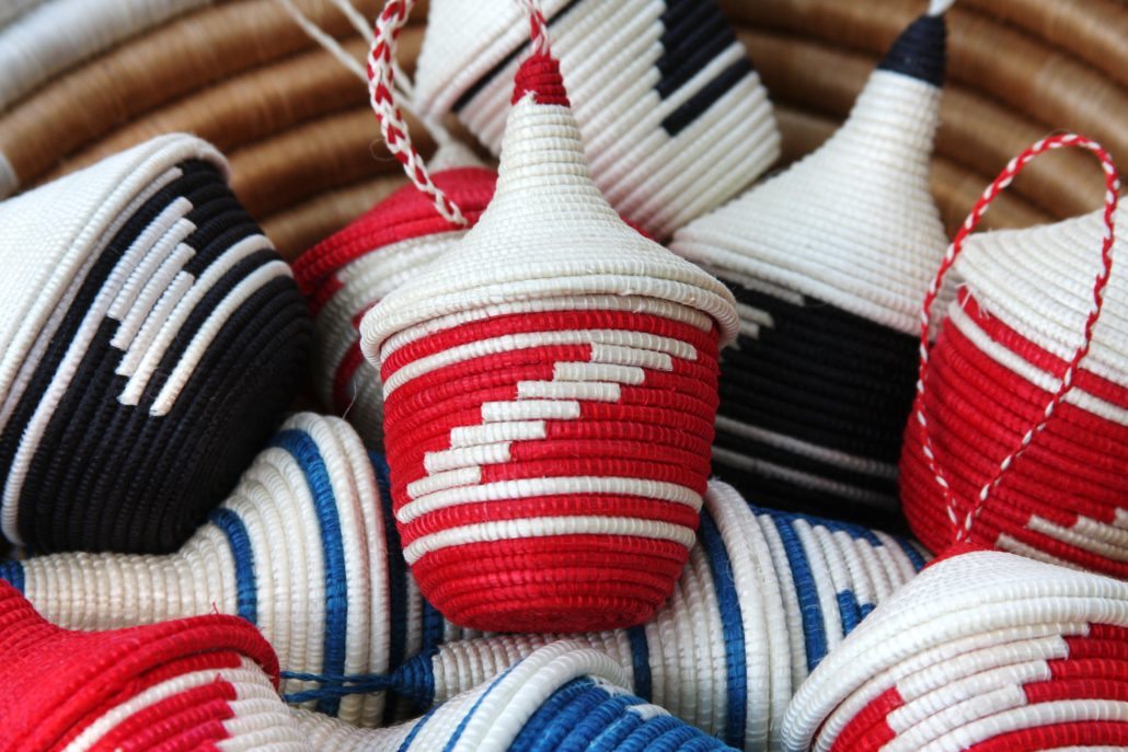 Miniature Basket Ornaments
