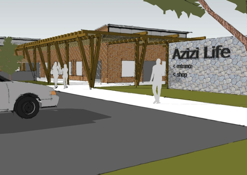 Computer design image of the new Azizi Life facility