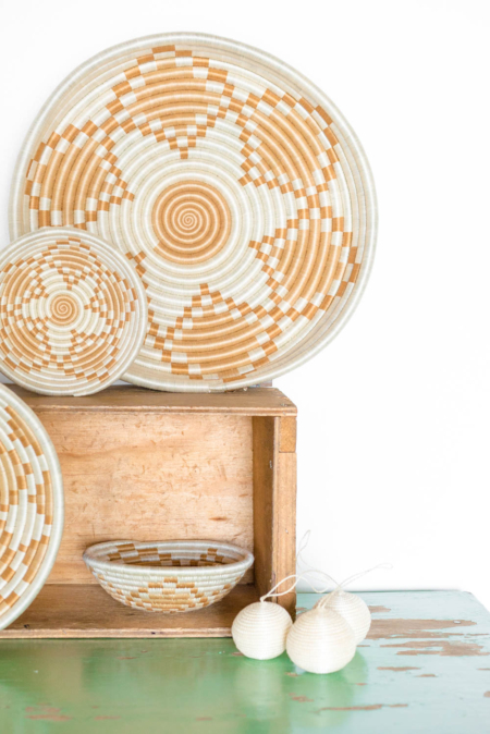 Neri - Set of 3- White and Teas