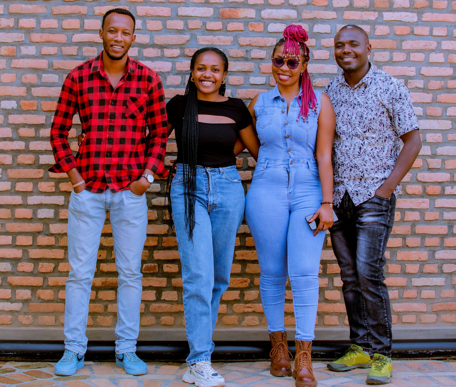 David, Frida, Rosine & Theoneste